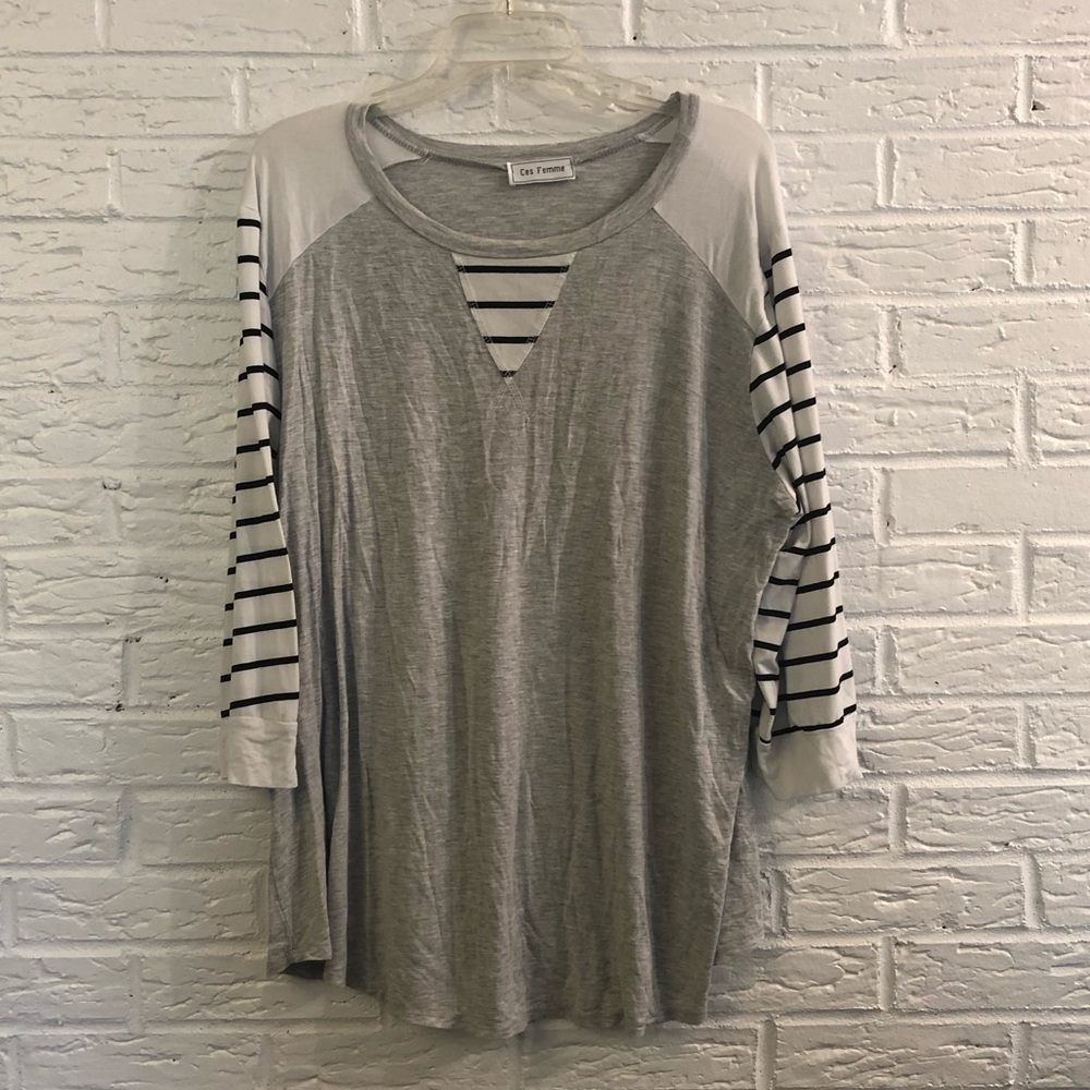 Gray Top